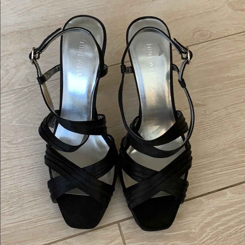 Nine West black heels